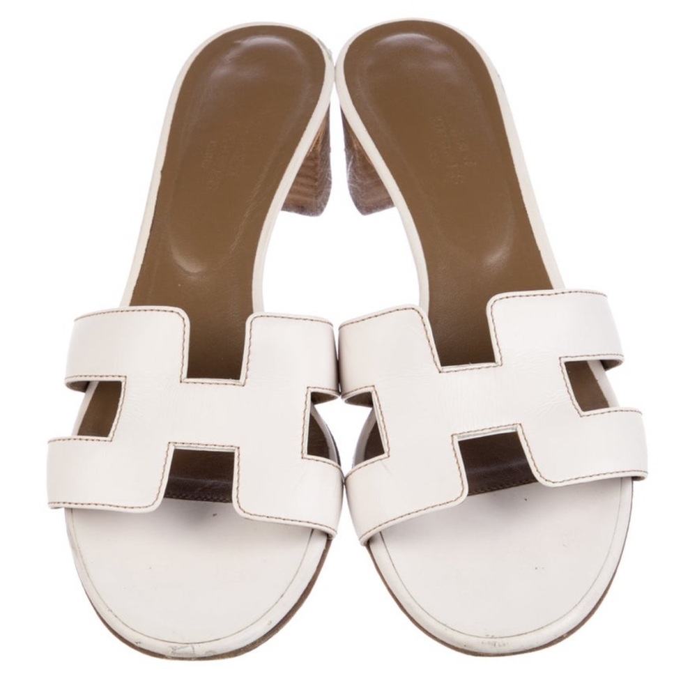 Authentic Hermes Oasis Slides 10.5
